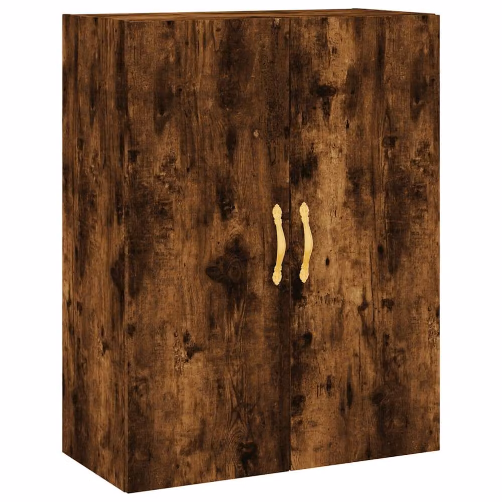Berkfield Home Wall Mounted Smoked Oak Cabinet in Brown, W/D/H: 69.5 x 34 x 90 cm – 3