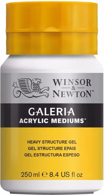 Winsor and Newton Galeria Transparent Heavy Structure Acrylic Gel 250 ml