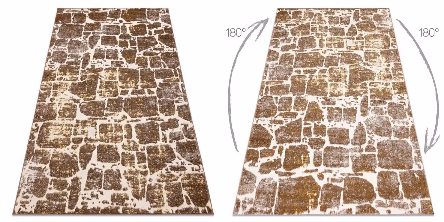 RugsX Mefe Abstract Modern Rug in Beige, W: 160 cm, L: 220 cm – 2