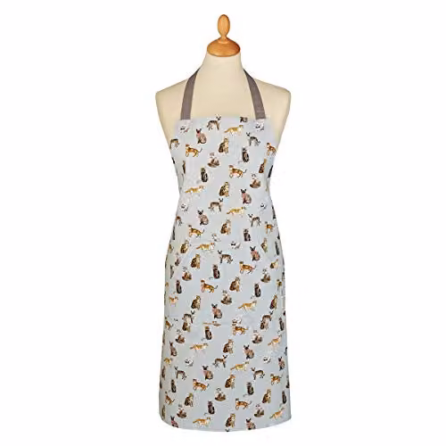 Cooksmart Multicolour 100% Cotton Kitchen Apron with Pocket for Women and Men
