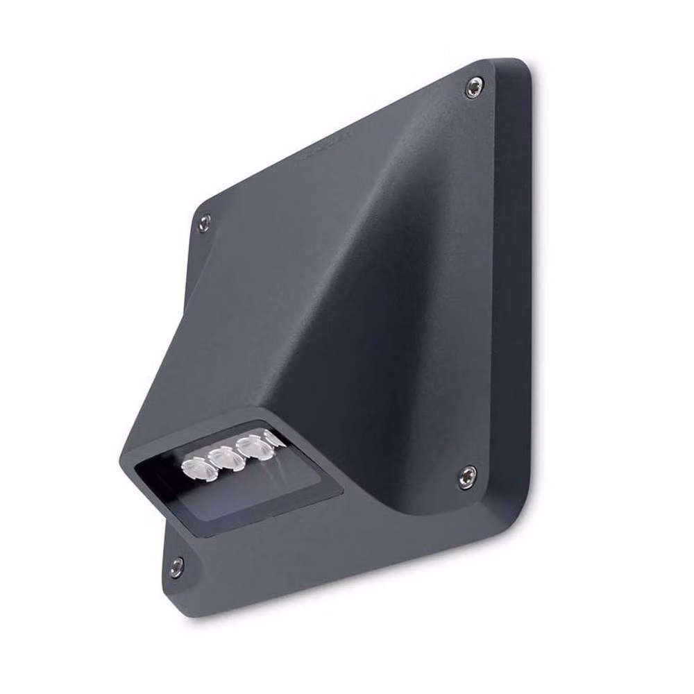 Netlighting Rexel Urban Grey LED Outdoor Ground Recessed Light, 296lm, 3000K Warm White, IP67 – 2