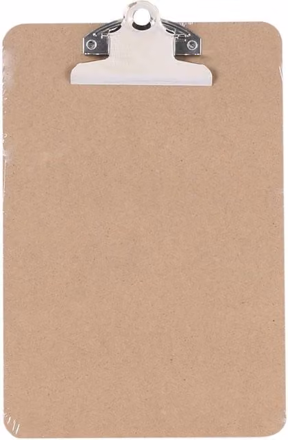 Art Studio Kraft A5 Clipboard in Brown