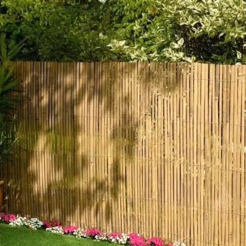 Best Artificial Woven Bamboo Privacy Mat in Brown, W/H: 1 x 1 m