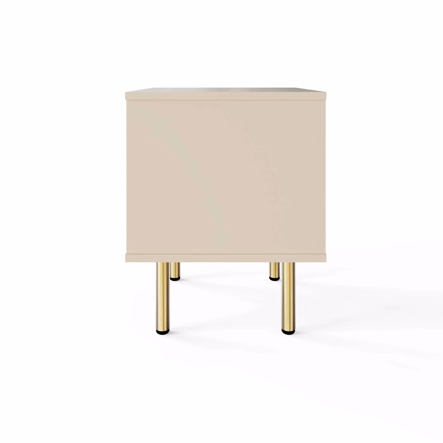 GFW Nervata Ivory 1 Drawer Lamp Table – 3