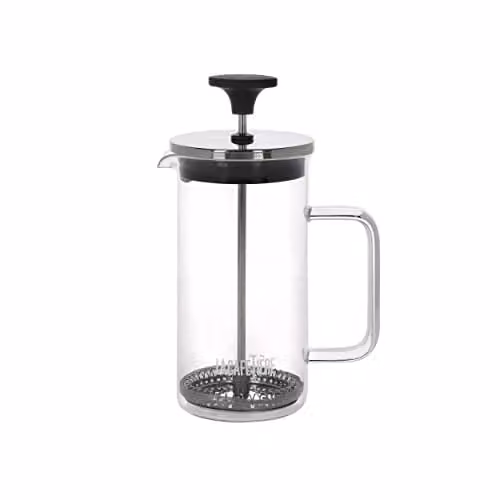 La Cafetiere All-Glass French Press Coffee Maker, Transparent – 1