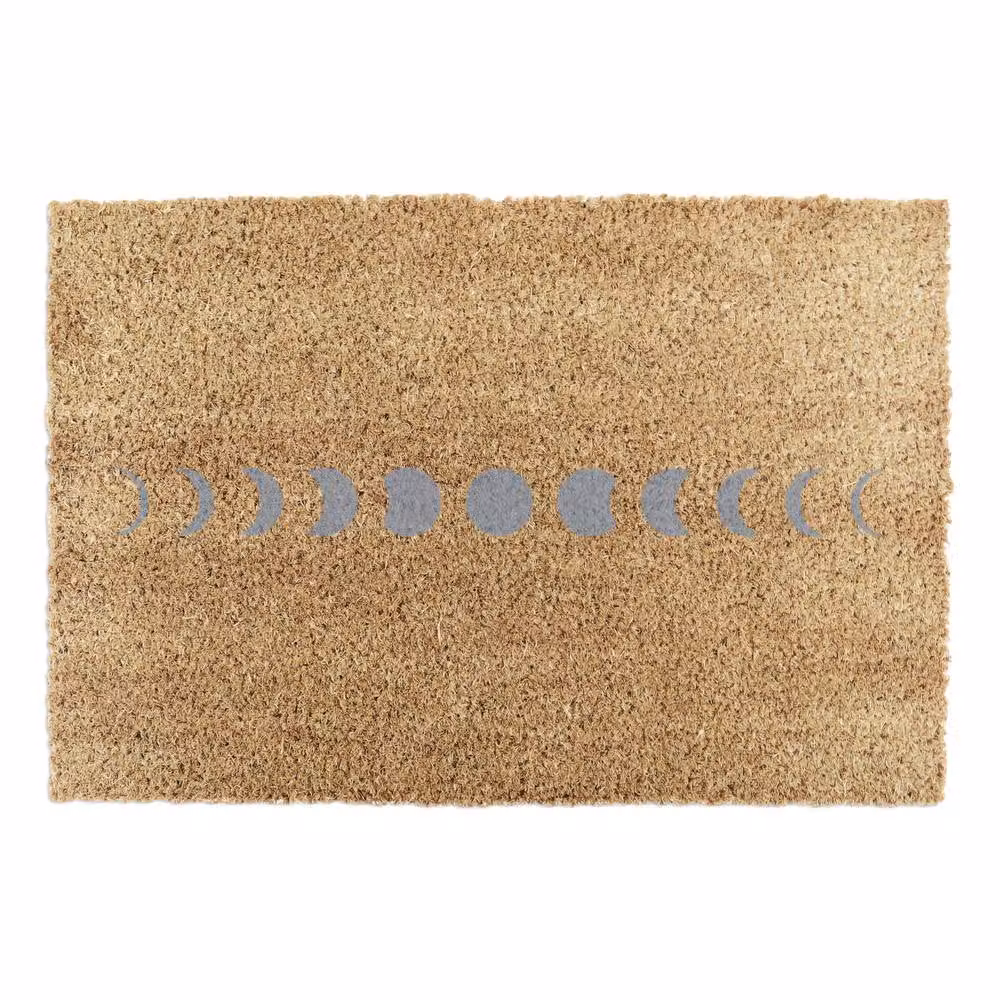 Artsy Mats Grey Moon and Lunar Phases Doormat, W/D: 60 x 40 cm – 4