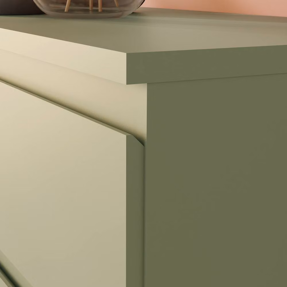 Furniture To Go Edmore 6 Drawer Wide Chest in Green – 3
