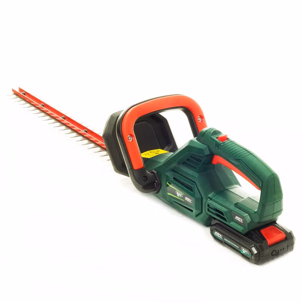 Webb 20V Cordless Reciprocating Hedge Trimmer with 2Ah Rechargeable Battery, Green – 3