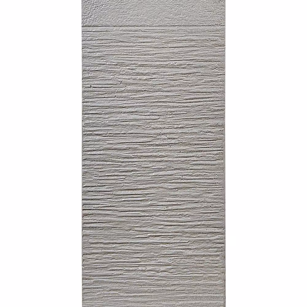 Wyld and Coco Tall Fibre Clay Planter, Light Grey, Height: 60 cm – 2