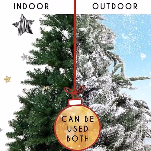 PMS VFM Cold White 100 LED Christmas Lights, 7m Multi-Function String Lights for Indoor and Outdoor Use – 7