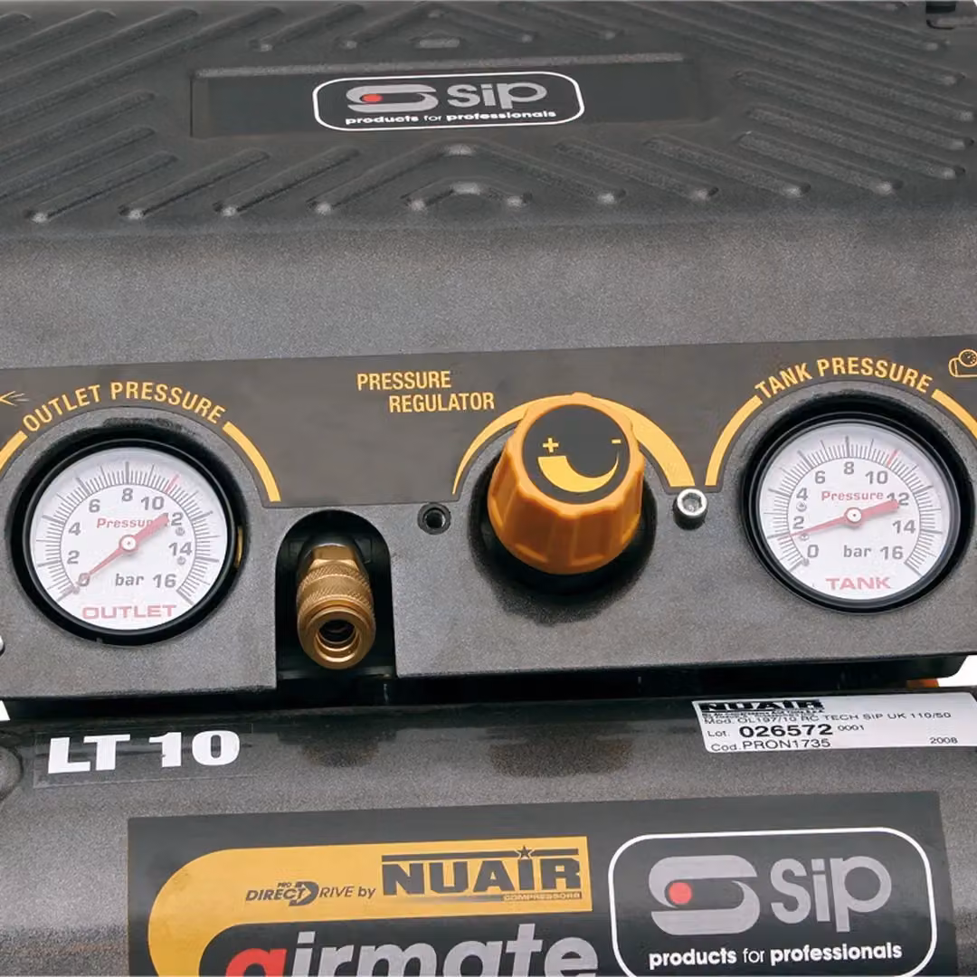 SIP OL197/10RC 110v Direct Drive Compressor in Black – 2