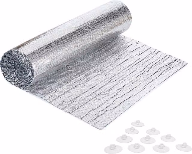 SuperFOIL Silver Solar Window Reflector Insulation Kit