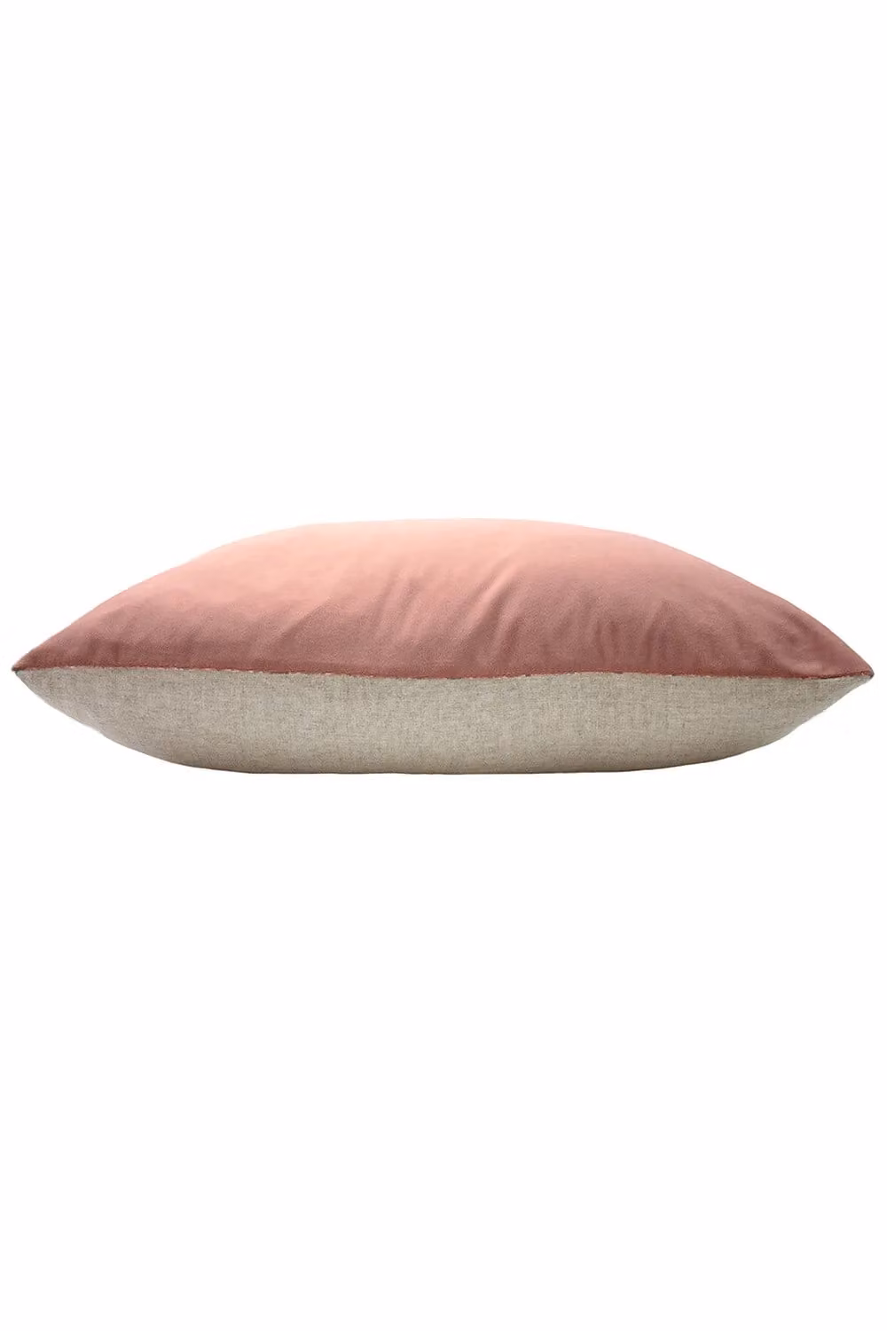 Furn Contra Pink Velvet Rectangular Cushion with Polyester Filling, W: 60 cm, H: 40 cm – 2