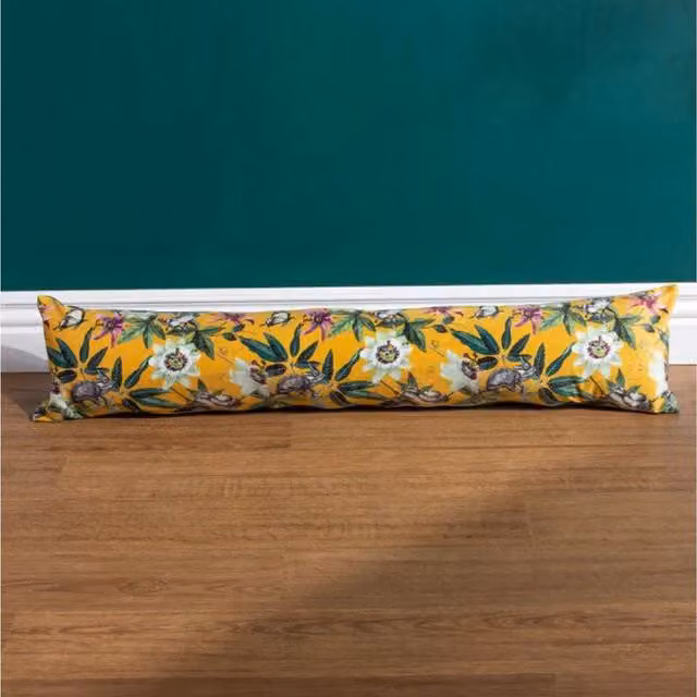 Wylder Wild Passion Creatures Draught Excluder in Yellow and Blue