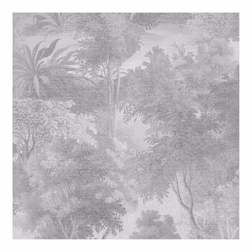 Superfresco Easy Sylva Mist Grey Botanical Floral Wallpaper Roll