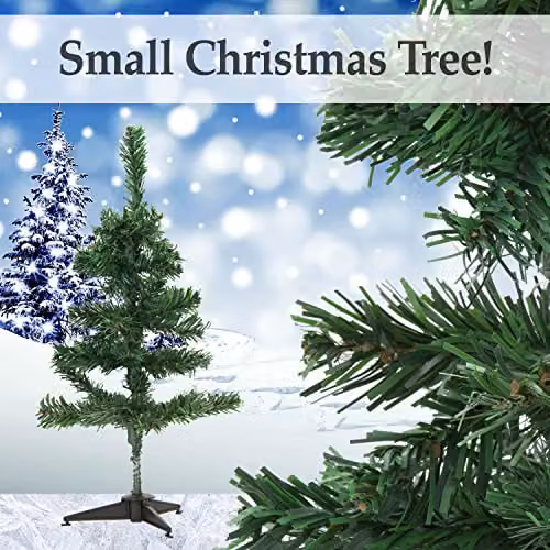 VFM e-Store Mixed Pine Miniature Christmas Tree, Green – 5