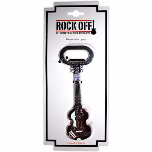 Rock Off Beatles Mathew Street Brown and Orange Metal Bottle Opener – 2