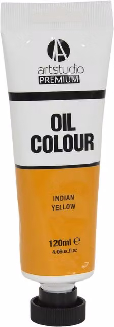 Art Studio Premium Indian Yellow Oil Paint for Professionals