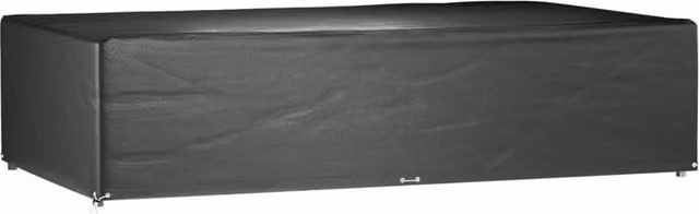 Berkfield Home Water Repellent Rectangular Garden Furniture Covers, 2 Pack, Black, W/D/H: 315 x 180 x 75 cm