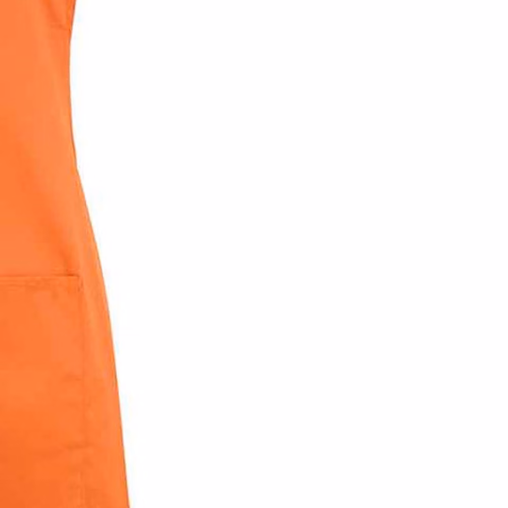 Premier Colours Collection Pocket Bib Apron in Terracotta Orange – 2