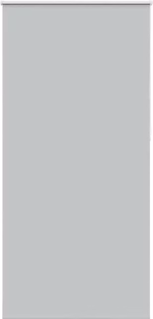 Berkfield Home Blackout Roller Blind, Light Grey Polyester, W: 115 cm, H: 210 cm