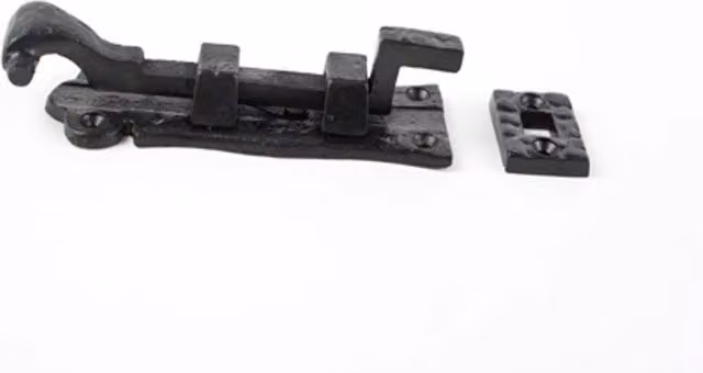 Unifix Black Antique Iron Necked Door Bolt, Box of 5