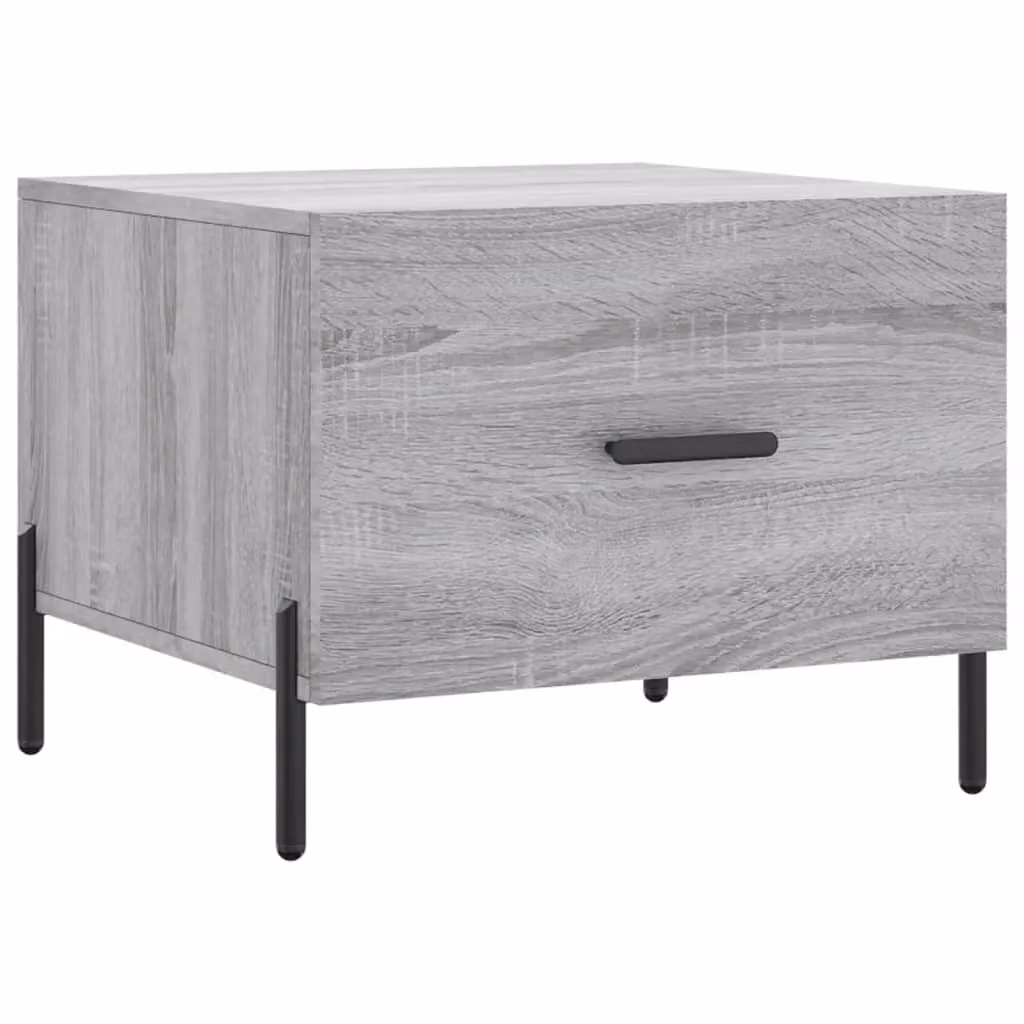 Berkfield Home Modern Square Coffee Table in Grey Sonoma, W/D/H: 50 x 50 x 40 cm – 2