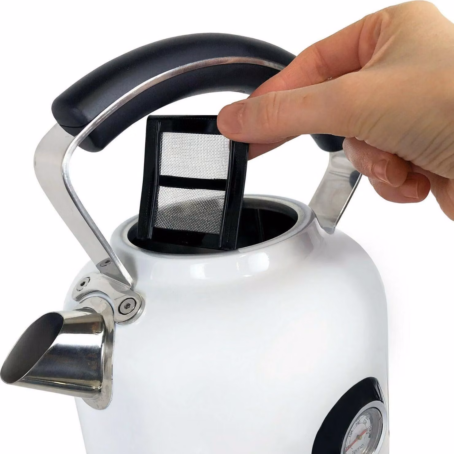 Ariete Cordless Electric Kettle in White with 1.7 l Capacity – 4