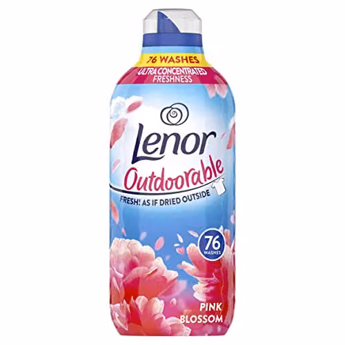 Lenor Outdoorable Fabric Conditioner Pink Blossom 1.7 l
