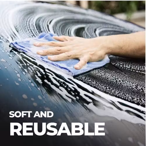 Simply Auto Pack of 6 Microfibre Cloths – 2