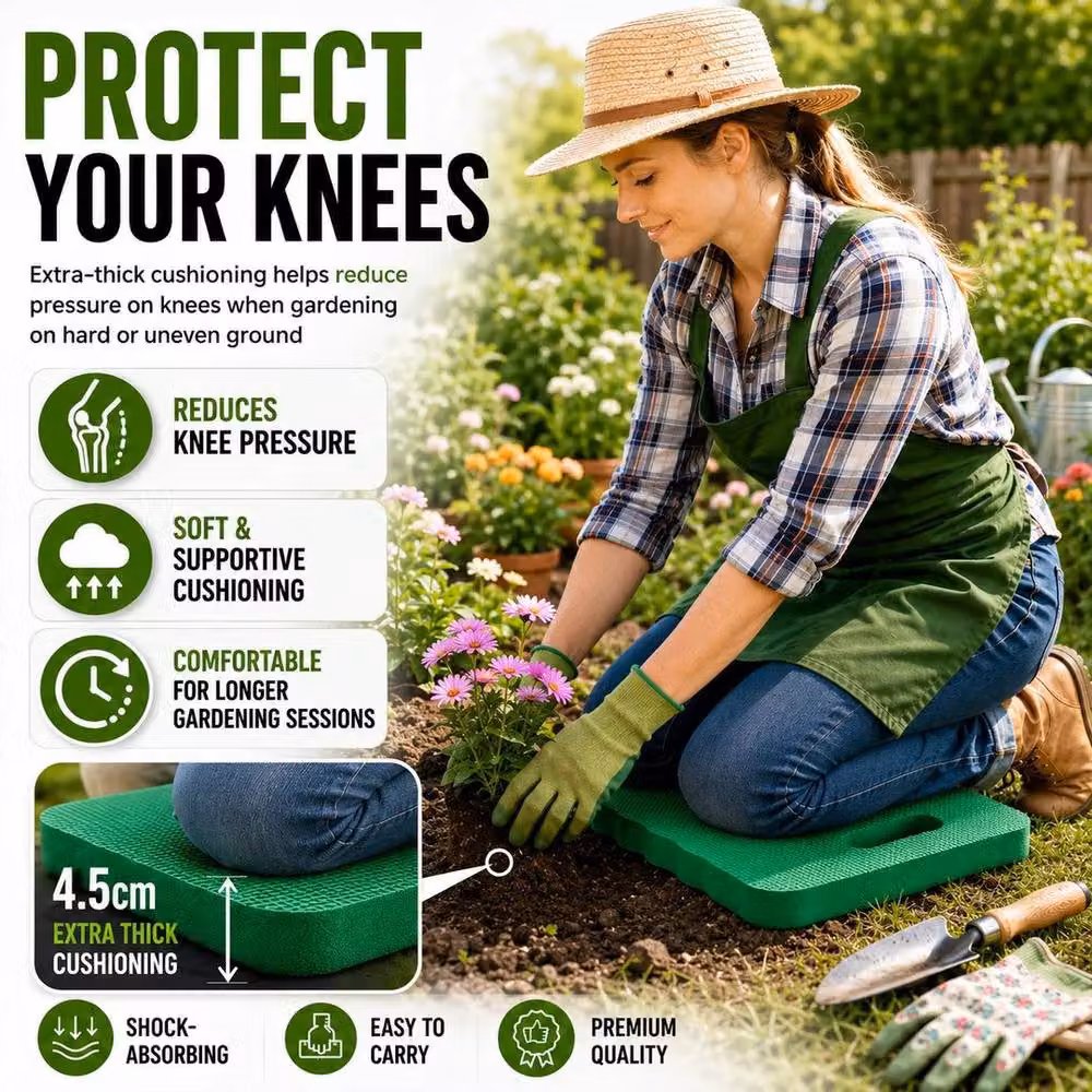 SPETLEK Green Foam Kneeling Pad Work Mat Cushion, 100 g – 3