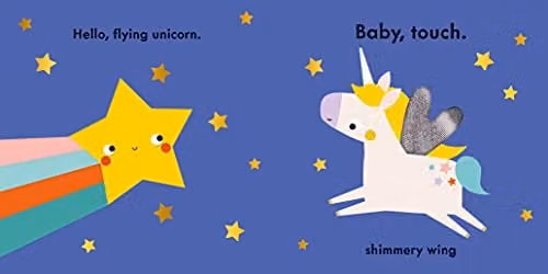 Ladybird Baby Touch Unicorns Touch-and-Feel Board Book, Multicolour – 2