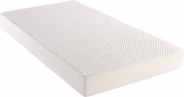 Komfi Unity Memory Deluxe Mattress in White, W/D/H: 150 x 200 x 25 cm