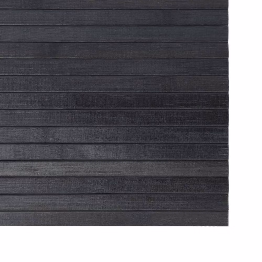Berkfield Home Rectangular Striped Rug in Dark Grey, W/D: 60 x 400 cm – 2