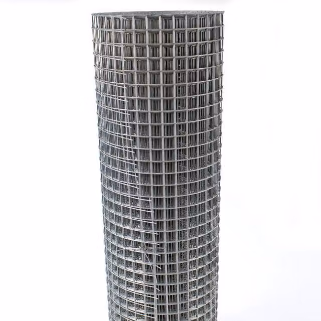 Actiaspet Grey Galvanised Steel Welded Wire Mesh, 15m Length, W/D/H: 121.92 x 25.4 x 2.54 cm