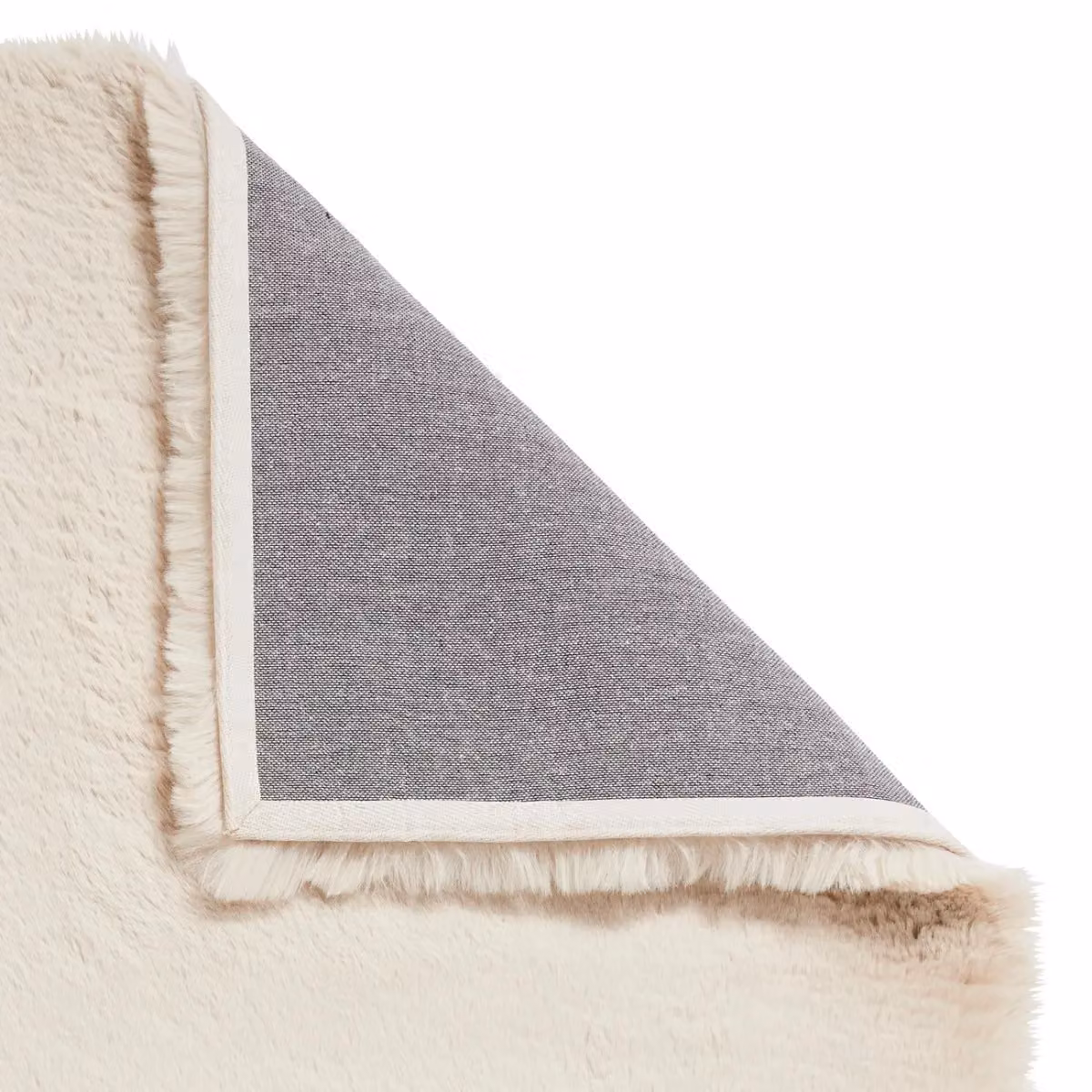 The Rug Shop UK Modern Shaggy Easy Care Area Rug in Beige, W: 150 cm, L: 230 cm – 2