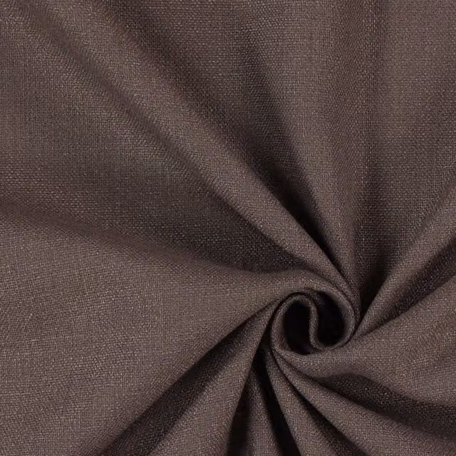 Prestigious Textiles Saxon Fabric in Walnut Brown