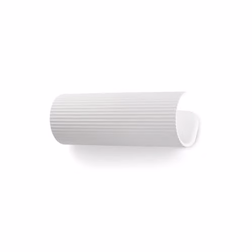 Netlighting Trama White Plaster Up and Down Wall Lamp with 2x E14 Sockets