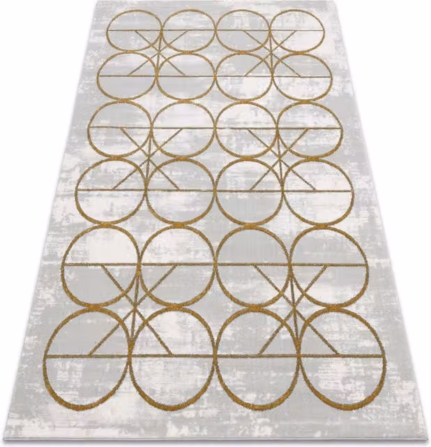RugsX Emerald Yellow Geometric Rug, W: 120 cm, L: 170 cm