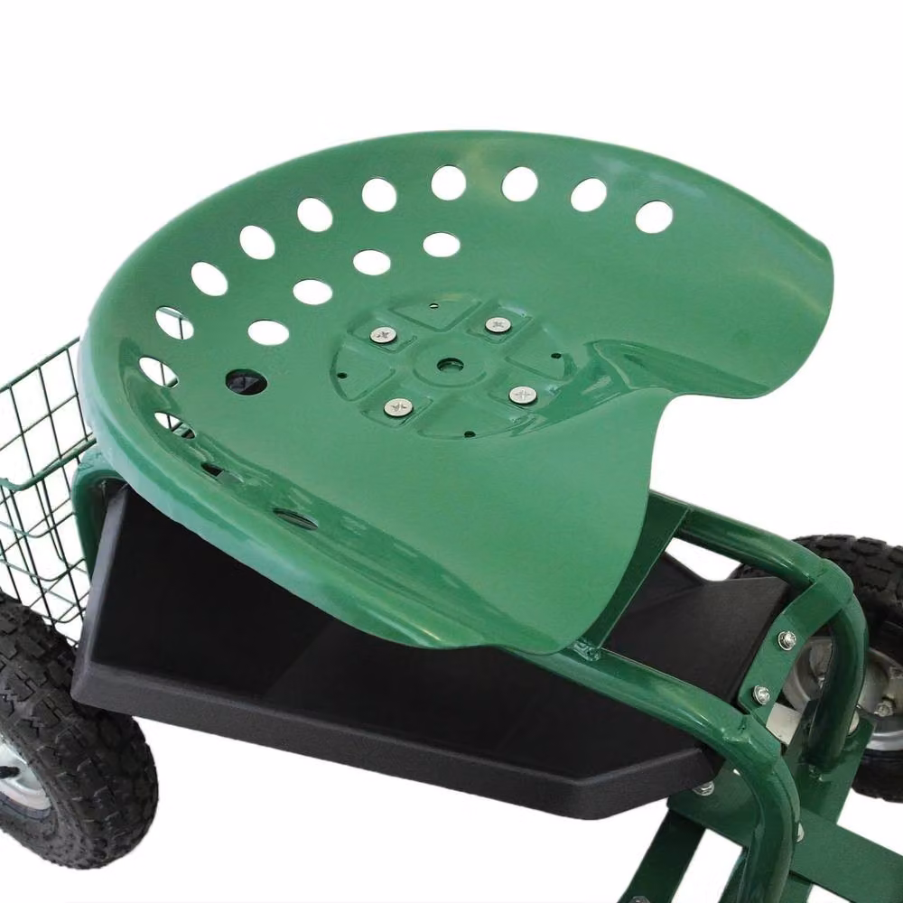 Monstershop Heavy-Duty Mobile Garden Seat in Green – 6