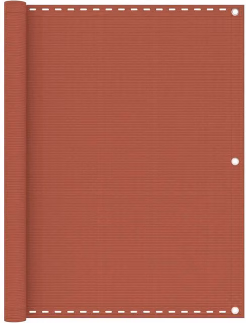 Berkfield Home Balcony Screen in Brown, W: 120 cm, H: 600 cm – 1