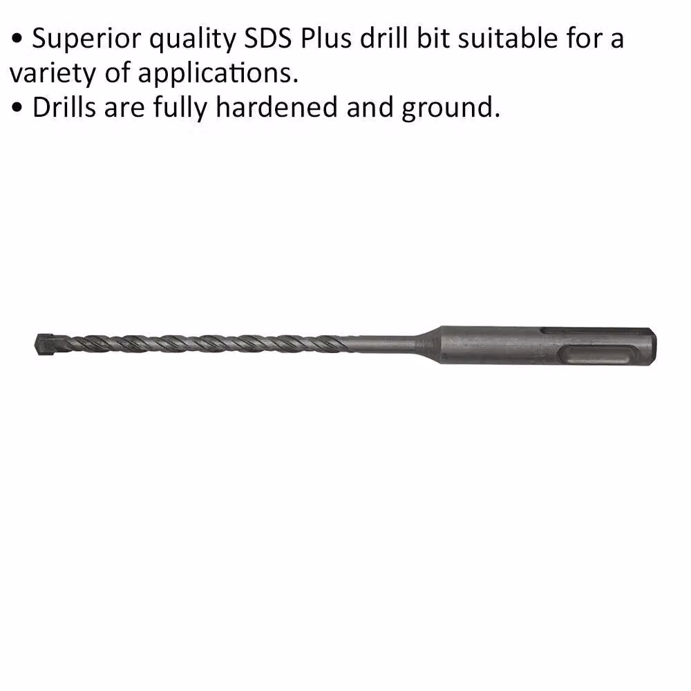 Loops SDS Plus Drill Bit, Grey and Multicolour, Diameter: 5 mm, Length: 160 mm – 2