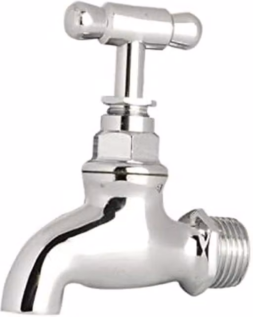 Universal Textiles Standard Brass Bib Cock 1/2 inch