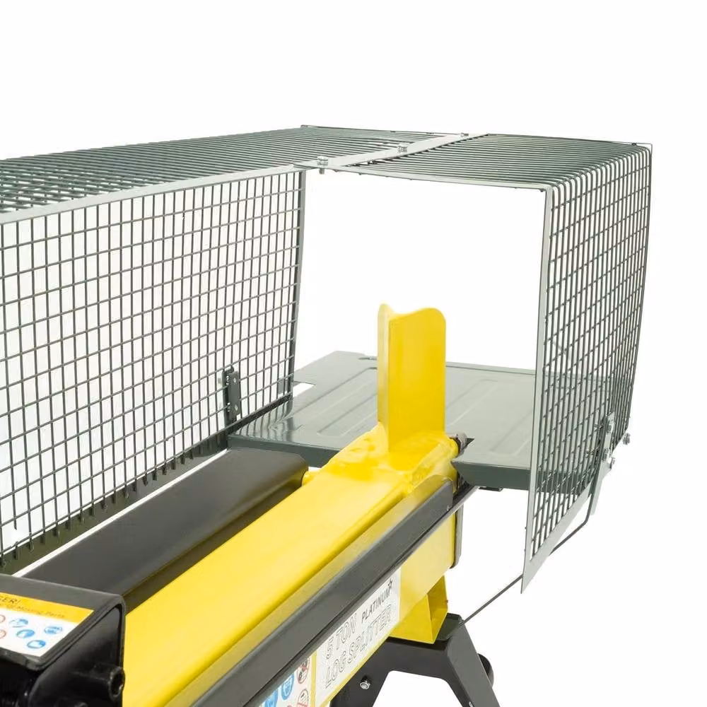 The Handy Platinum 2000W 5 Ton Electric Log Splitter in Yellow – 2