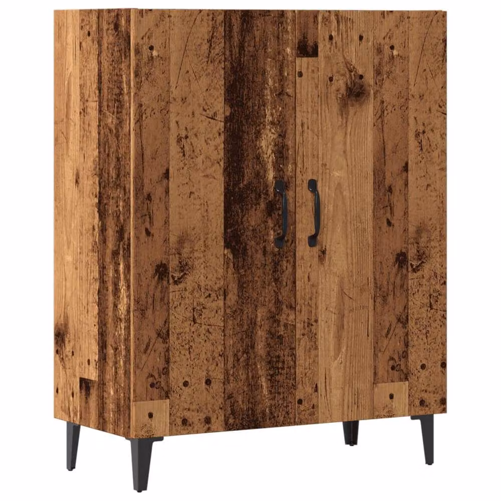 Berkfield Home Old Wood Sideboard in Brown, W/D/H: 70 x 34 x 90 cm – 3