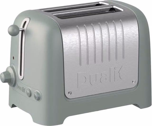 Dualit 2 Slot Lite Metal Toaster in Green – 1