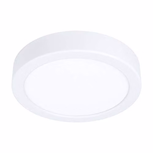 Loops Round Surface Mounted LED Wall and Ceiling Light, White, 160mm, 10.5W, 3000K Warm White
