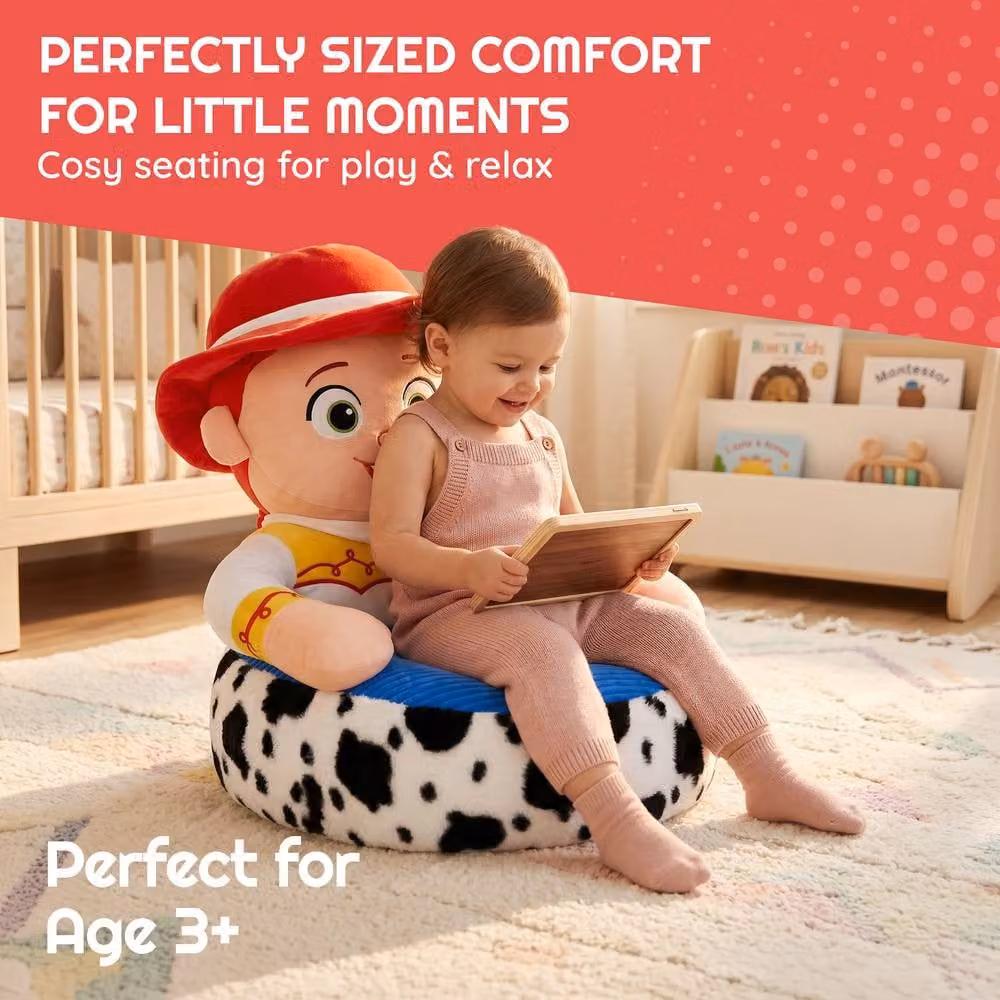 Disney Toy Story Jessie Plush Kids Sofa Chair in Multicolour – 1