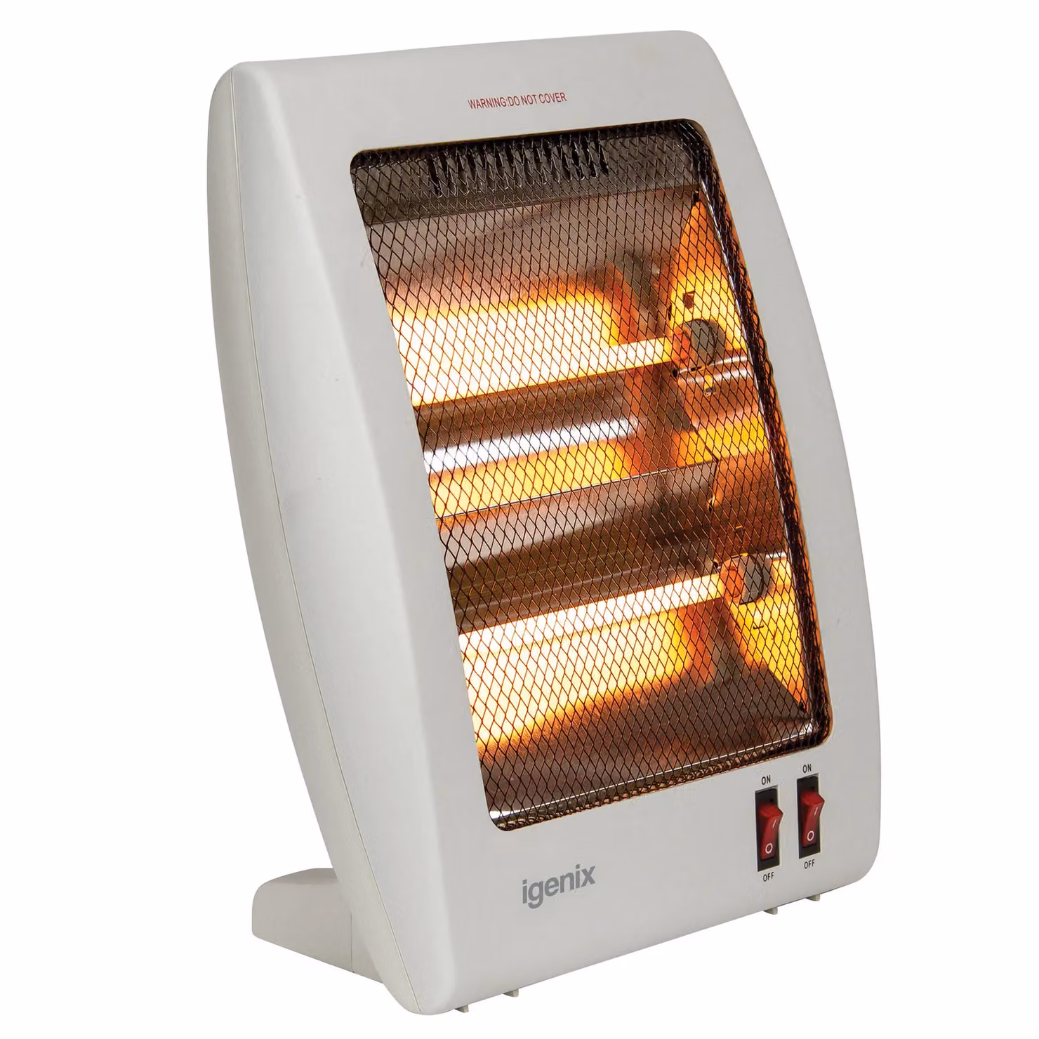 Igenix 800W Portable Upright Halogen Electric Heater in White – 2