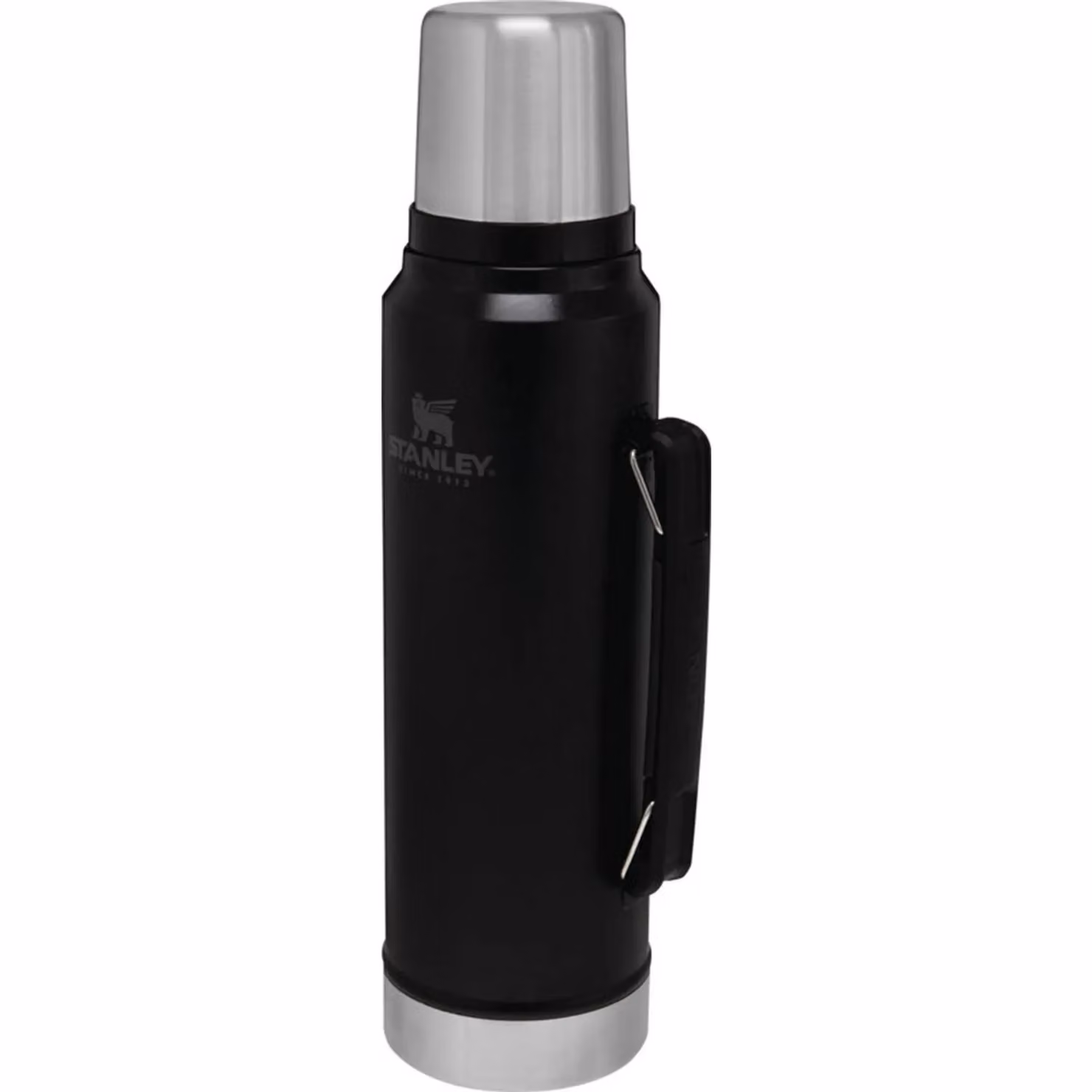 Stanley Classic Leakproof Stainless Steel Water Bottle, Black, 1000 ml – 2